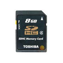 Toshiba 8 GB Class 4 SDHC Hafıza Kartı