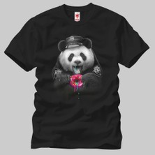 Panda Police Donut Erkek Tişört