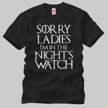 Crazy Game Of Thrones: Nights Watch Erkek T-Shirt