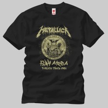 Metallica: Bay Area Crest Erkek Tişört