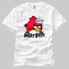 Angry Birds Şaşkın Erkek Tişört