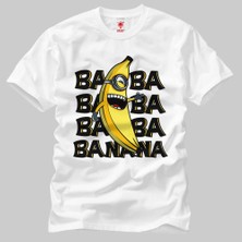 Crazy Minion Banana Erkek T-Shirt