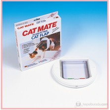 Catmate Kedi Kapısı 4 Yollu Cam için  - 210C - 245mmx223mm