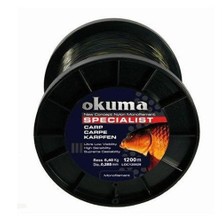 Okuma Carp Bobin Misina Camou 1200Mt 7,7Kg Çeker 0,34Mm