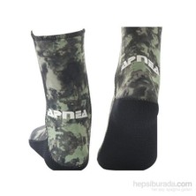 Apnea 3Mm Neopren Dalış Çorabı Kamuflaj Deseniyle Su Altında Gizlenme Avantajı