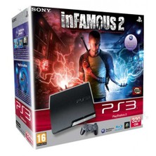Sony Playstation 3 320 Gb Slim Konsol + İnfamous 2 + Killzone 3 Türkçe Oyun + Hdmi Kablo