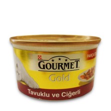 Gourmet Gold Tavuklu Ciğerli Kedi Konservesi 85 Gr - 6 Adet