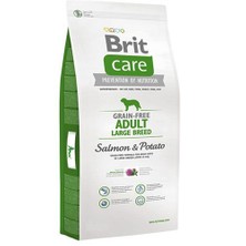 Brit Care Adult Large Tahılsız Somonlu Büyük Irk Yetişkin Köpek Maması 3 Kg