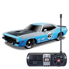 Maisto Tech 1:24 1970 Plymouth Hemi Cuda U/K Araba Mavi