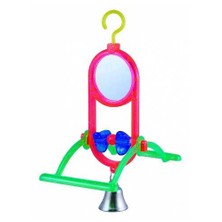 Kuş Oyuncağı Tünekli Aynalı Salıncak