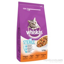 Whiskas Sterile Kısırlaştırılmış Kedi Maması 1;4 Kg