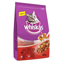 Whiskas Kuru Biftek&Havuç 300 gr