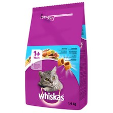 Whiskas Ton Balıklı ve Sebzeli Kuru Kedi Maması 1,4 Kg