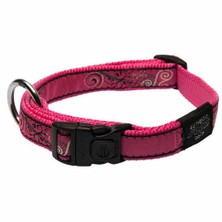 Rogz Pembe Kemik Desenli  Boyun Tasması 16 Mm - M
