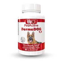 Bio Pet Active Pet Active Dermadog Köpekler Için Sarimsakli Maya Tableti 50 Adet