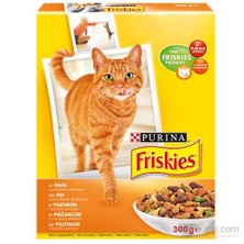 Friskies Tavuklu Ve Sebzeli Yetişkin Kedi Maması 300 Gr