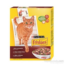 Friskies Etli Tavuklu Ve Sebzeli Yetişkin Kedi Maması 300 Gr