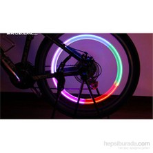 Bicycleworld İkili Çok Renkli Led Işık Hareket Sensörlü Bisiklet Motorsiklet Sibop Işığı (2'Li)