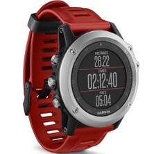 Garmin Fenix 3 Sapphire Hr Grey Performer Bundle Black Slicone Band