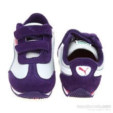 Puma Whirlwind L V Kids Parachute Purple-Gray Çocuk Spor Ayakkabı 21-27
