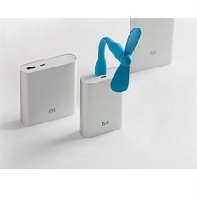 Xiaomi USB Mini Fan Mavi - Mini Vantilatör