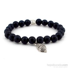 Solfera Yıldız Taşı Deniz Kabuğu Erkek Bileklik B610