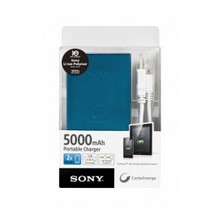 Sony FLAT Taşınabilir Şarj Cihazı 5000 mAh Mavi CP-F5L