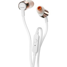 JBL T210 Beyaz-Altın Kablolu Kulak İçi Kulaklık