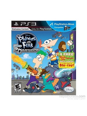 Disney Phineas And Ferb Across The 2nd Dimension PS3