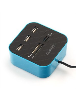 Dark UCR202 USB MicroSD/SD/MMC/M2/MS PRO DUO Kart Okuyucu (DK-AC-UCR202)