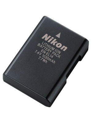 Nikon Li-ion Batarya EN-EL14a 1030mAh Şarj Edilebilir Pil Tipi ile Uyumlu Orijinal Ürün