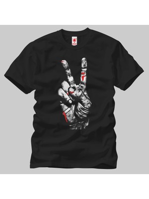 Victory Sign Erkek Tişört