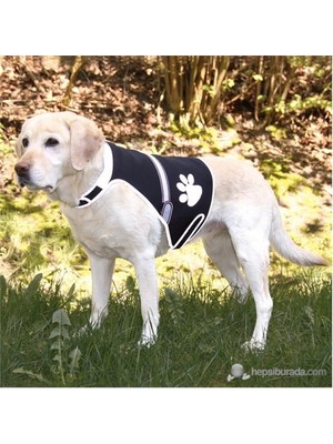 Trixie Köpek Işıklı Fosforlu Güvenlik Yeleği S,Siy