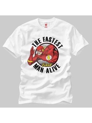 Crazy The Flash: Fastest Man Alive Erkek T-Shirt