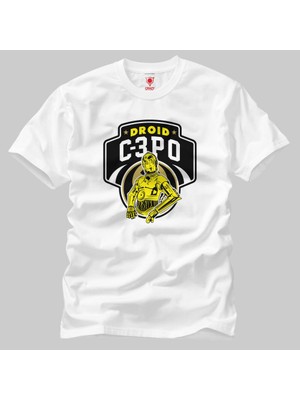 Star Wars: Droid C3po Erkek Tişört