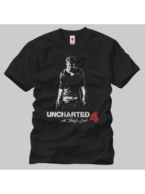 Crazy Uncharted 4 Thief Shadow Erkek T-Shirt