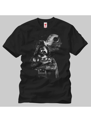 Star Wars: Darth Vader Death Star Erkek Tişört