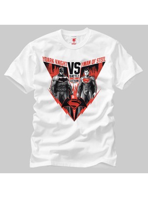 Crazy Superman Battle For Gotham Erkek T-Shirt