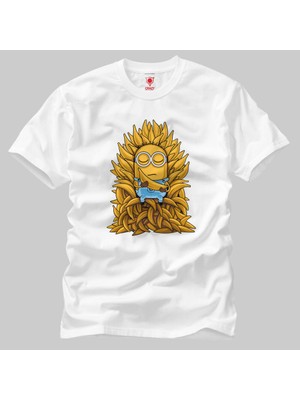 Crazy Minion Game Of Bananas Erkek T-Shirt