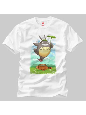 Crazy Totoro My Cute Neighbours Erkek T-Shirt