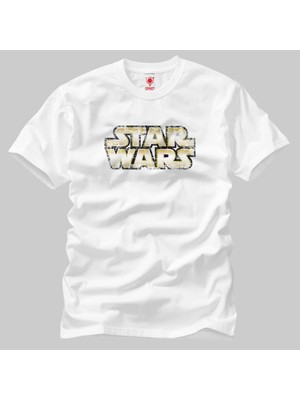 Star Wars Logo Erkek Tişört