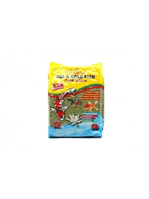Balık Yemi Koi Goldfish Green Pond Sticks 1 Kg