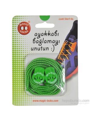 Magic Lock Elastik 6A Bağcık