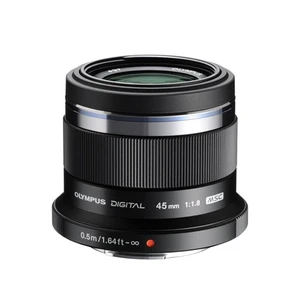 M.Zuiko Dijital 45mm 1:1.8 / ET-M4518 Siyah