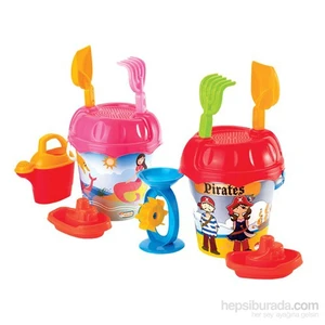 Resimli Büyük Kova Set