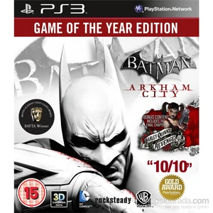 Warnerbros Ps3 Batman Arkham Cıty Game Of The Year Edıtıon