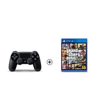 Playstation Dualshock 4 + Gta5 Ps4 Oyun