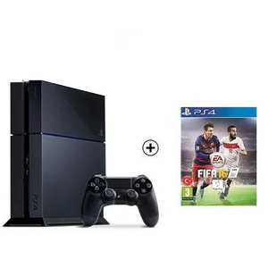 Playstation 4 500Gb Oyun Konsolu + Fıfa 2016 Ps4 Oyun