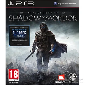 Middle Earth Shadow Of Mordor PS3