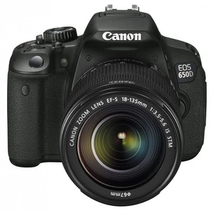 EOS 650D 18-135MM IS  STM  18MP  3.0" LCD SLR Fotoğraf Makinesi (Dokunmatik Ekran)